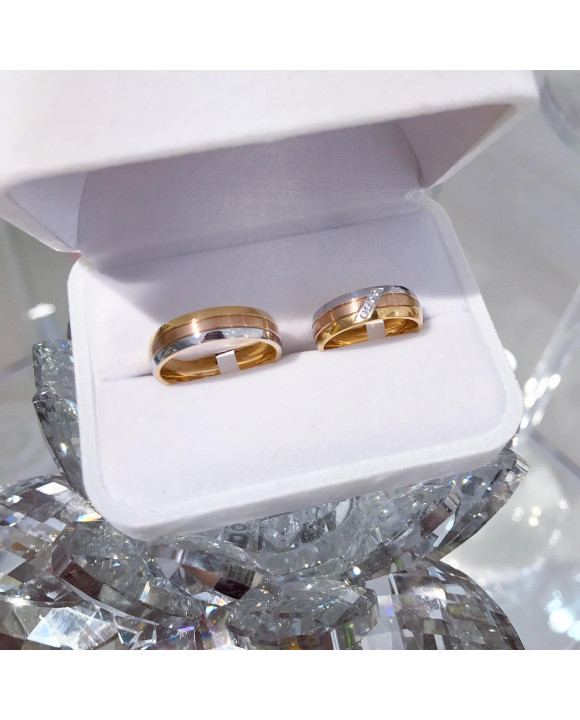 Pánska oceľová obrúčka 