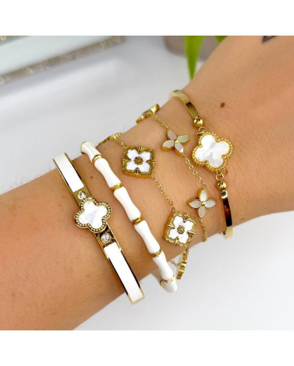 Dámsky oceľový náramok-322017-20