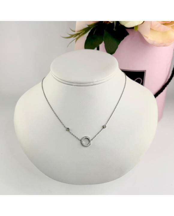 Oceľový náhrdelník s príveskom-321794-20