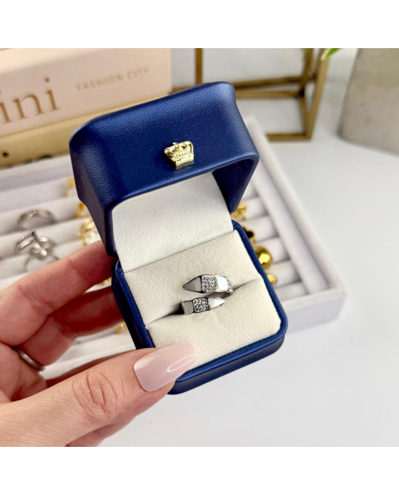 Dámsky oceľový prsteň-304034-20