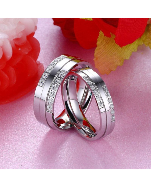 Dámska oceľová obrúčka