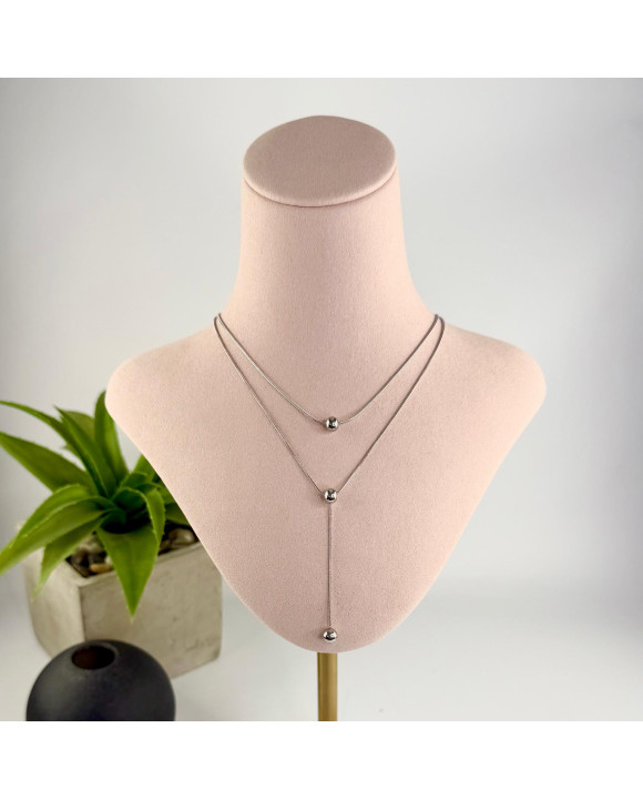 Dámsky náradelník s príveskom dvojitý-322208-20