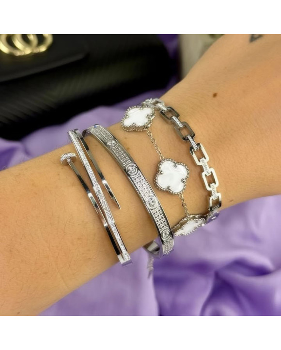 Dámsky oceľový náramok-321967-20