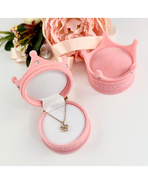 Dámsky oceľový náhrdelník s príveskom kvietok-321779-20