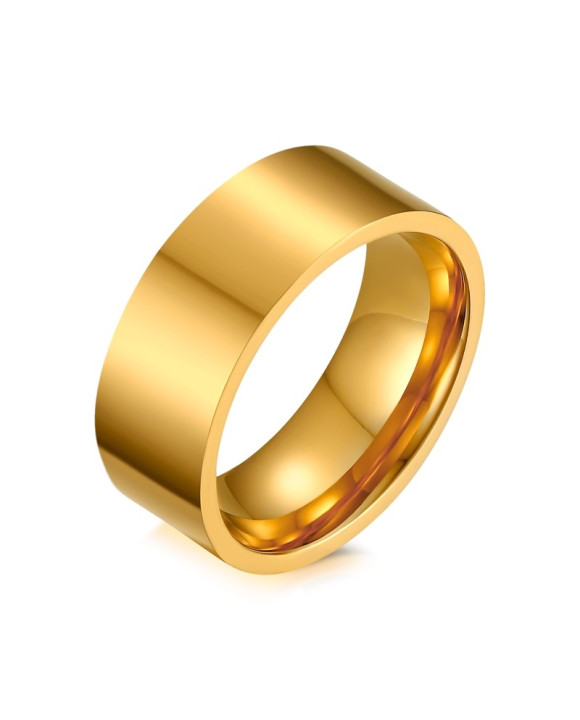 Pozlátená pánska obrúčka