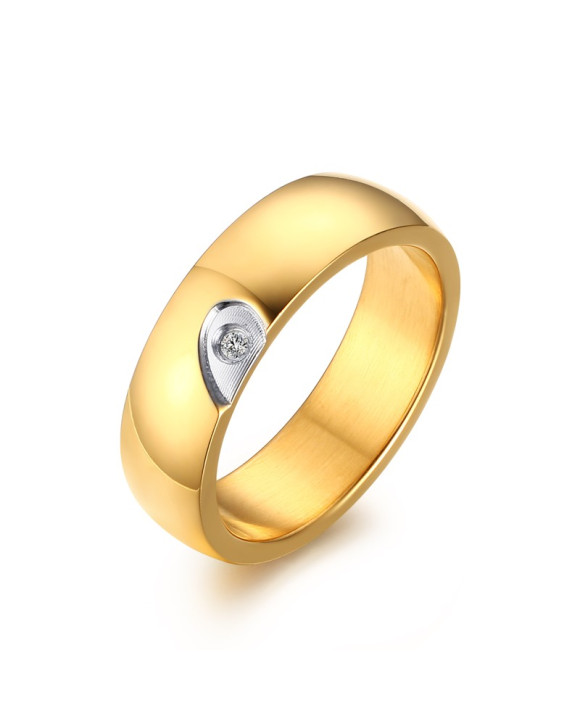 Pánska oceľová obrúčka