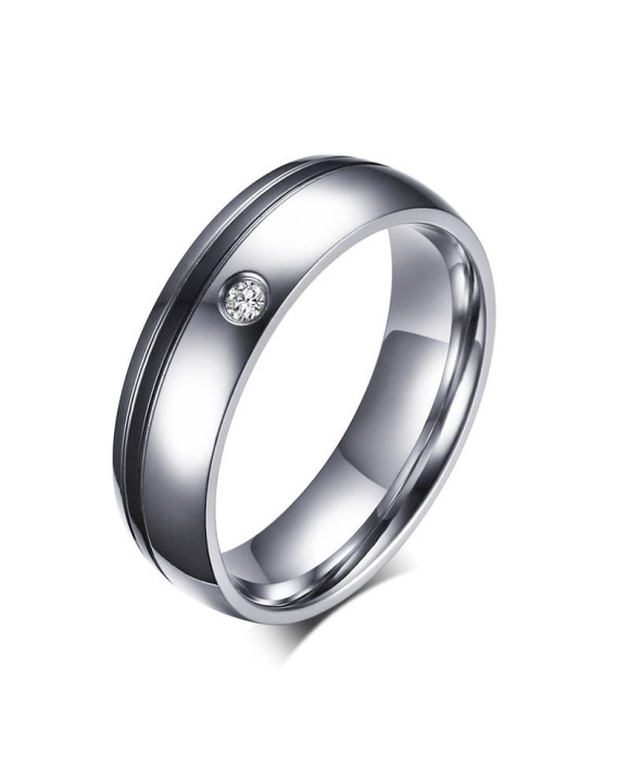 Pánska oceľová obrúčka