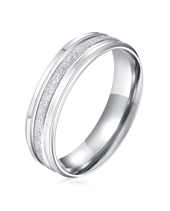 Pánska oceľová obrúčka