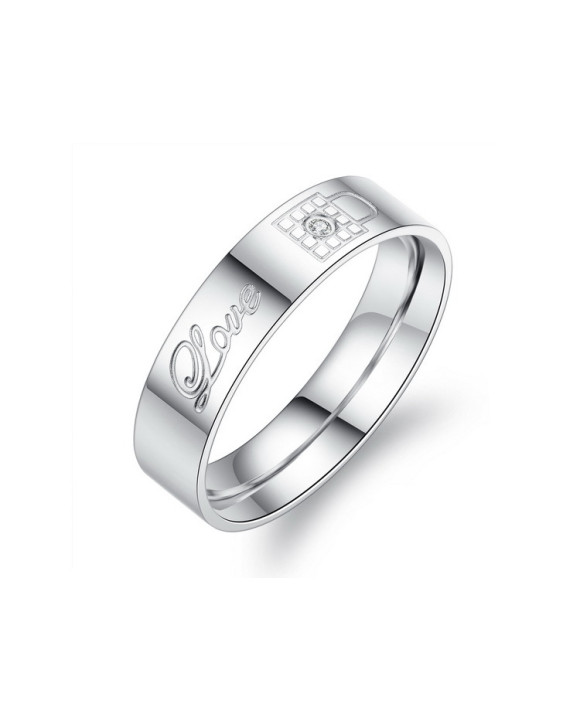 Pánska oceľová obrúčka