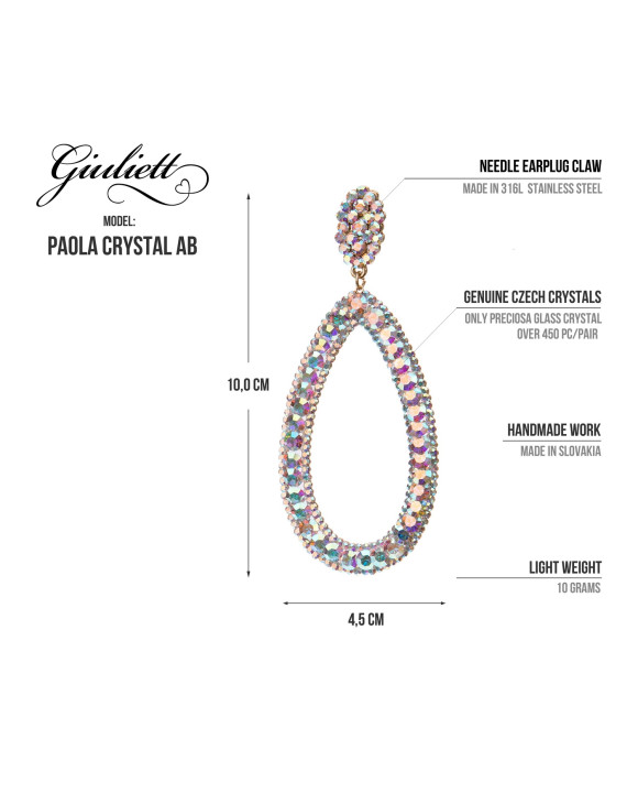 GIULIETT PAOLA CZECH CRYSTAL AB