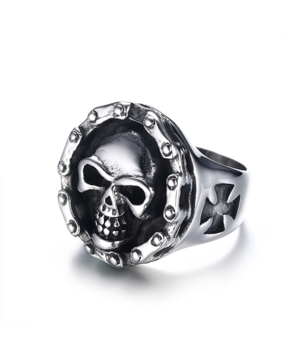 Pánsky oceľový prsteň-134890-20