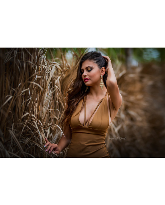 GIULIETT VITTORIA CZECH CRYSTAL CHAMPAGNE