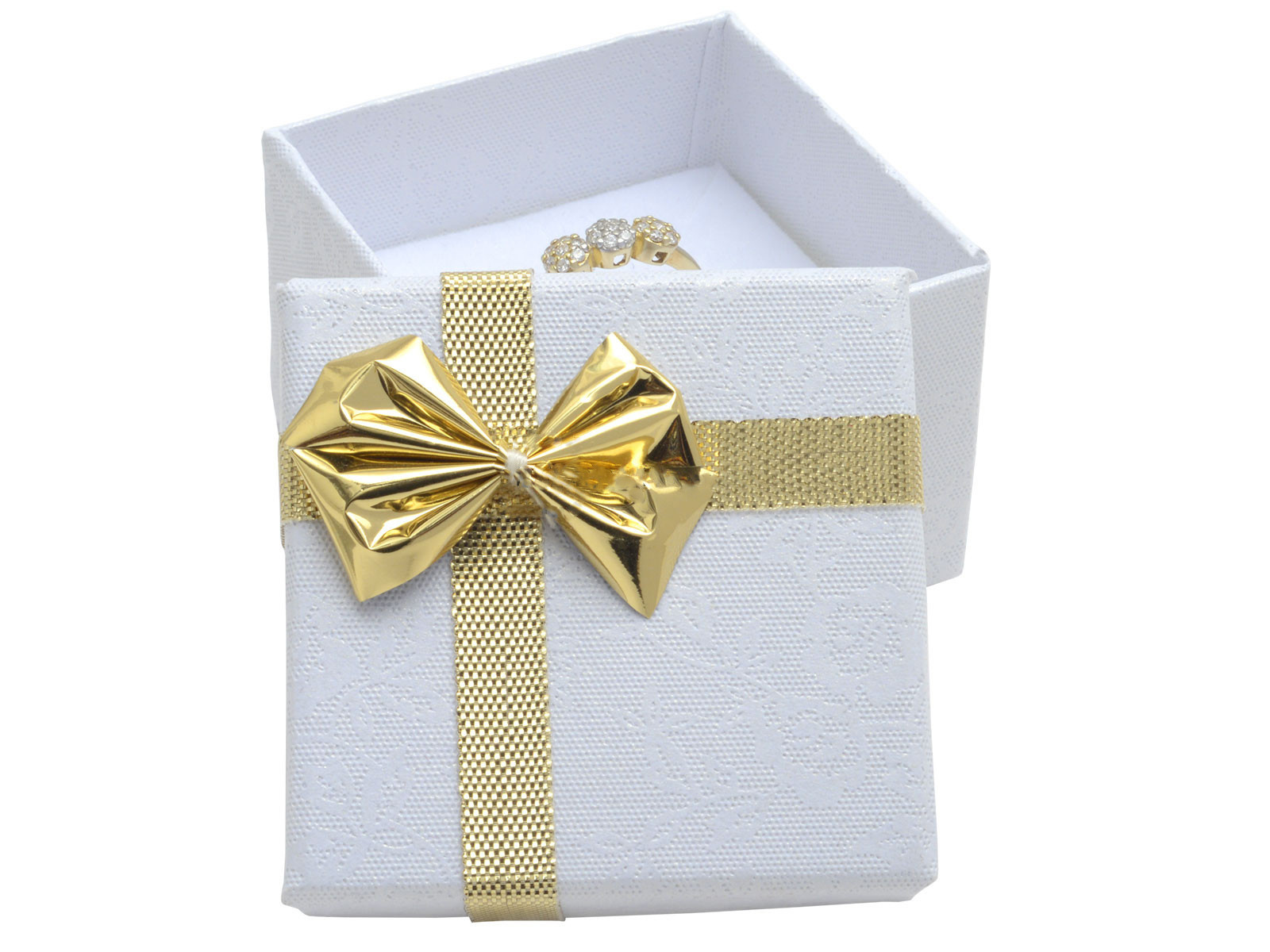 Biela papierová darčeková krabička s mašľou-278233-32