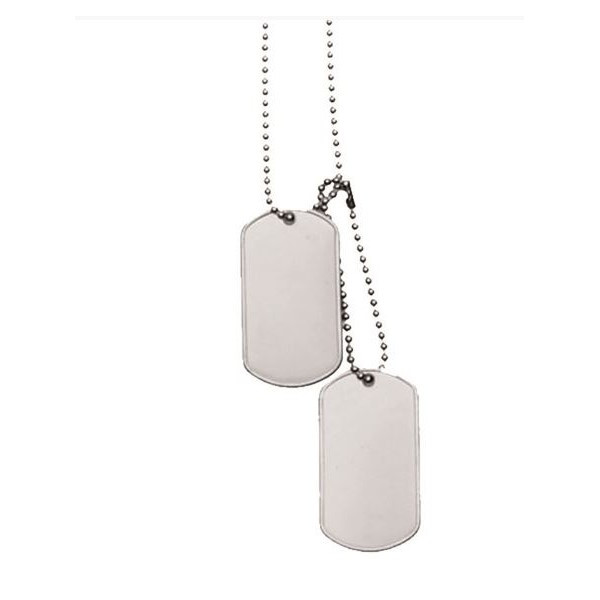 Pánsky oceľový náhrdelník army-254343-32