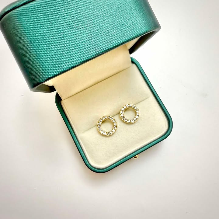 Dámske oceľové náušnice kruh-315928-34