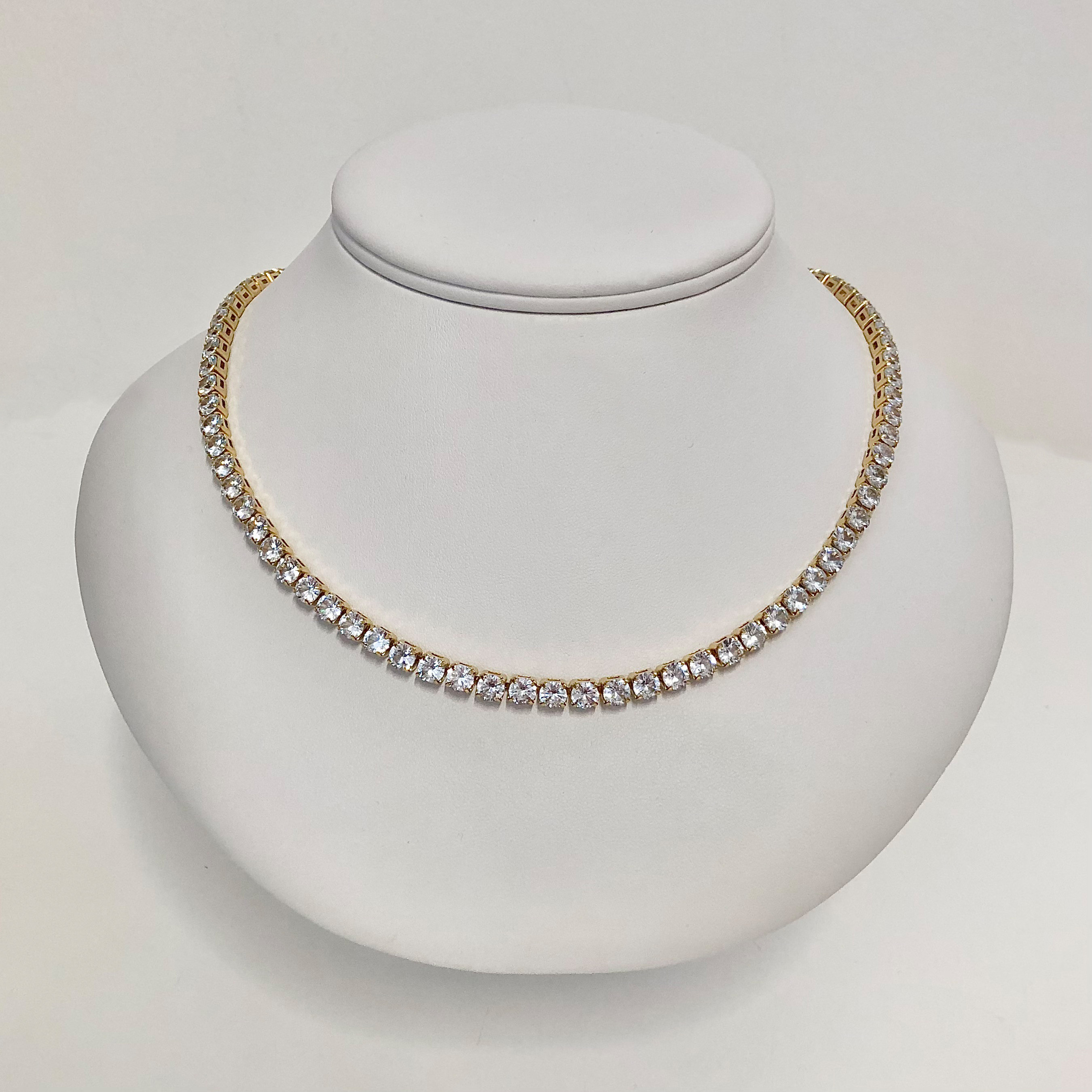 Dámsky kryštálový náhrdelník-277275-32