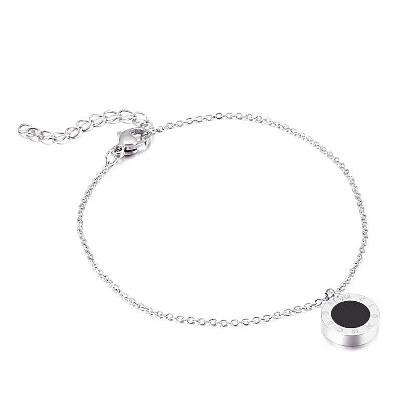 Dámsky oceľový náramok s príveskom-316268-34