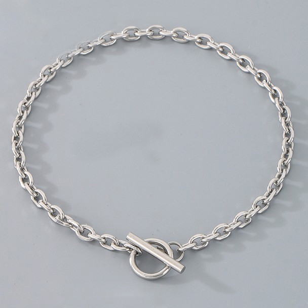 Oceľový pozlátený náramok-316312-36