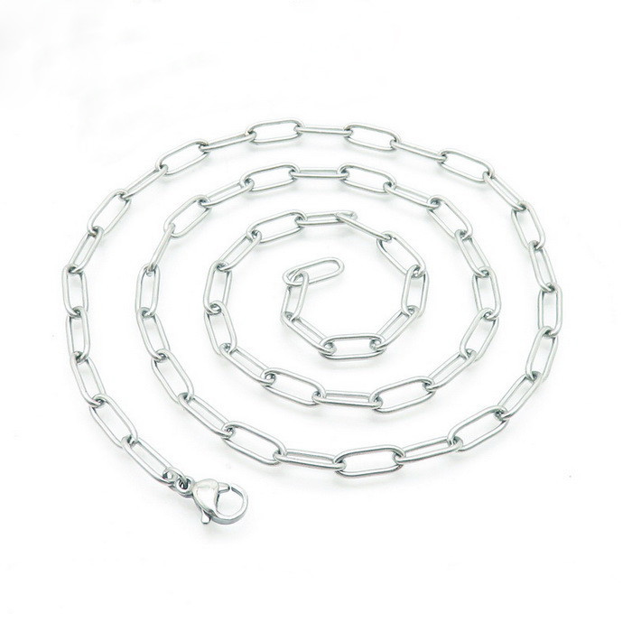 Dámsky oceľový náhrdelník-244619-36