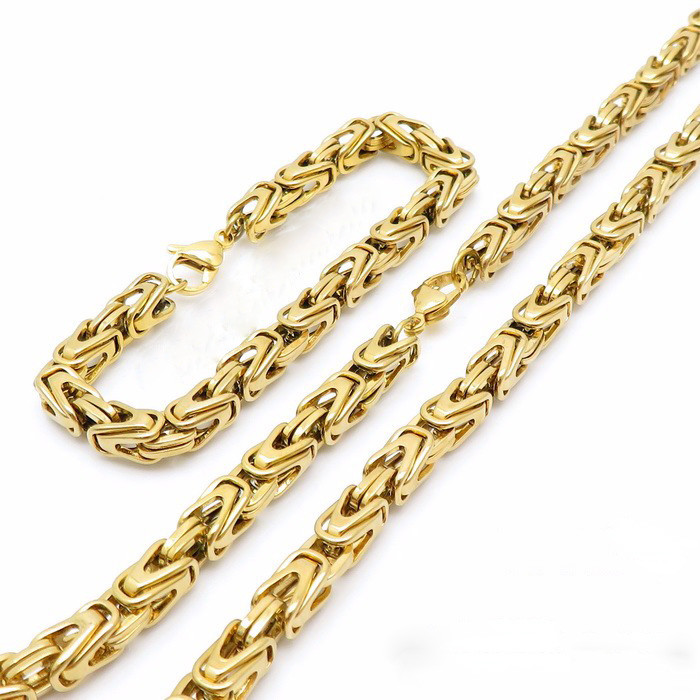 Pánska oceľová súprava-272825-31