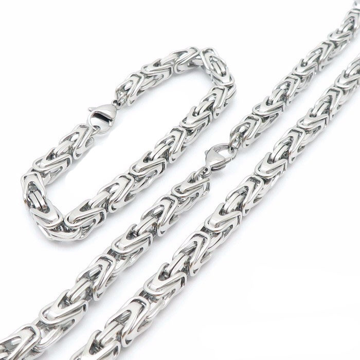 Pánska oceľová súprava-324036-32