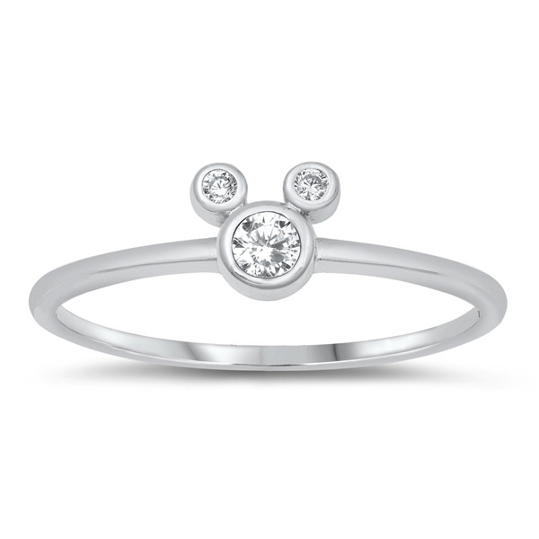 Strieborný prsteň Mickey-253388-32