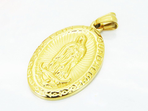 Oceľový prívesok medailón Mária-266218-34