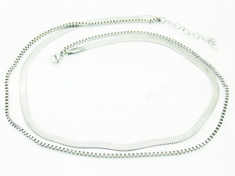 Dámsky oceľový náhrdelník-266012-311