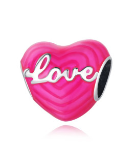  Charmé korálka – Srdce