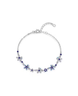 Farebný strieborný náramok Essence 