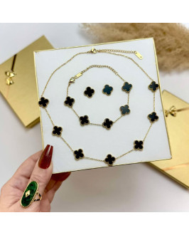 Dámska oceľová súprava s krabičkou Olivia