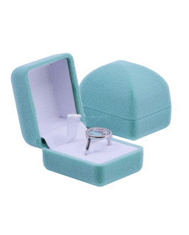 Semišová krabička mint