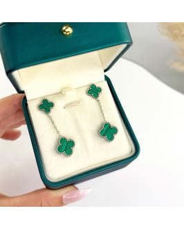 Dámske oceľové náušnice visiace