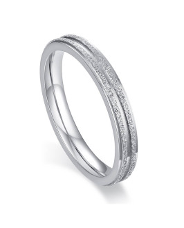 Dámska oceľová obrúčka