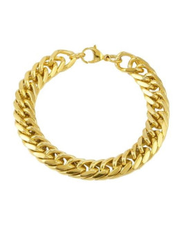 Pánsky pozlátený náramok