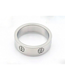 Dámsky oceľový prsteň