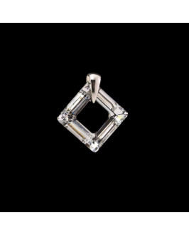 Strieborný prívesok Swarovski