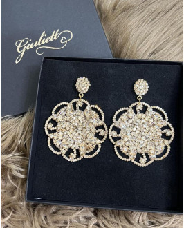 Giuliett Fiorella Czech Crystal Champagne 
