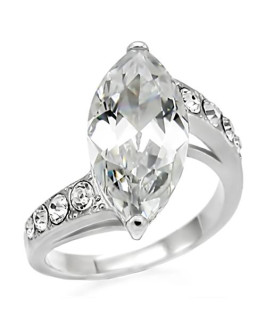 Dámsky oceľový prsteň