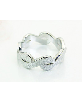 Dámsky oceľový prsteň