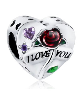 Charme korálka – srdce 