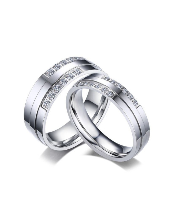 Dámska oceľová obrúčka