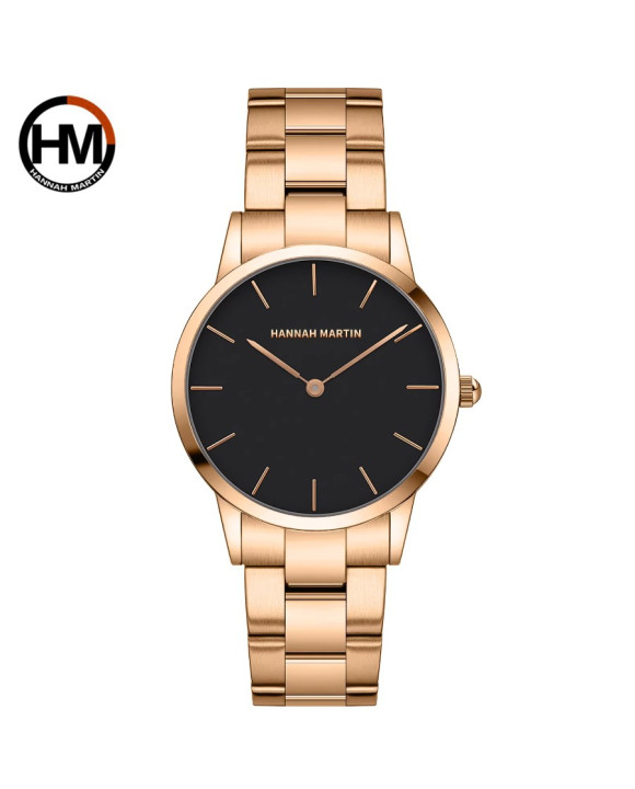 Dámske kovové hodinky pozlátené rose-311512-20