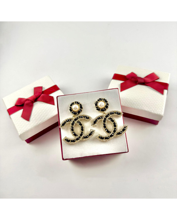 Dámske náušnice pozlátené visiace-318265-20