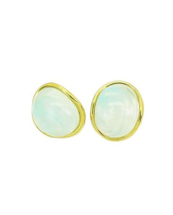 Dámske oceľové náušnice s kryštálom-311648-20