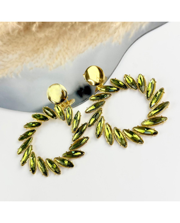 Dámske oceľové náušnice visiace-321552-20