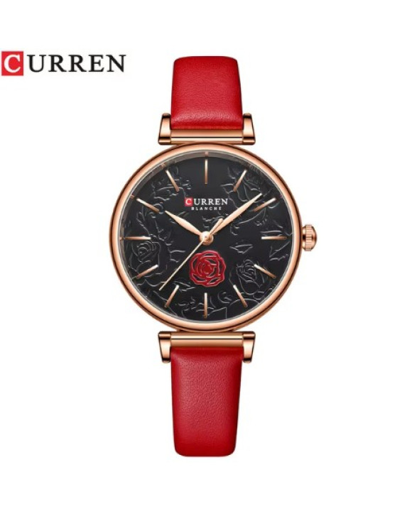 Dámske hodinky červené ELENA-317005-20