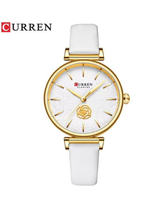 Dámske hodinky biele ELENA-317009-20