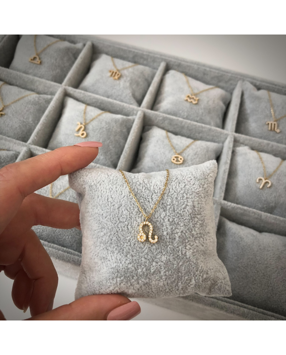 Dámsky oceľový náhrdelník Lev-291034-20