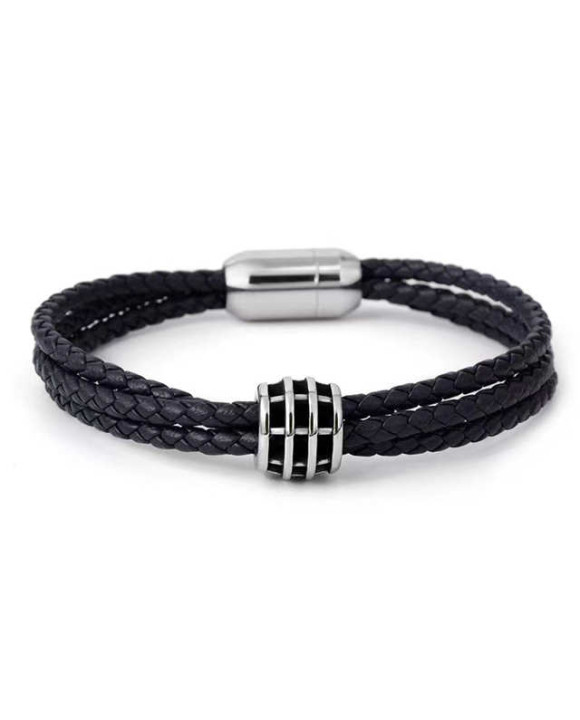 Pánsky kožený náramok-318125-20